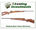 [SOLD] Weatherby Mark V Deluxe as new German 26in XX Wood!